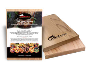 Cutting Chopping Boards: Cedar Grilling Plank - 20cm (2 pack)