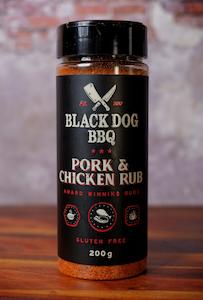 Black Dog BBQ Pork & Chicken Rub Seasoning 200g