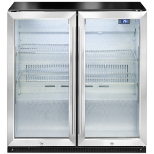 Artusi Double-Door Outdoor Refrigerator - Stainless Steel