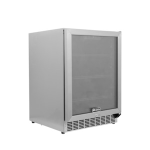 Bull 150L Outdoor Under Counter Glass Door Fridge