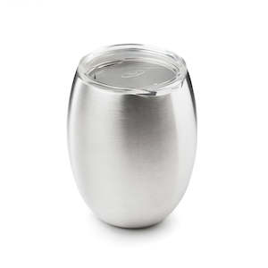 GSI - GLACIER STAINLESS DOUBLE WALL WINE GLASS