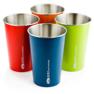 Partyware: GSI - GLACIER NESTING S/STEEL PINT SET