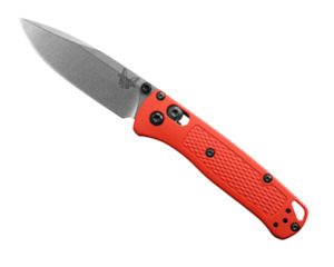 Benchmade Mini Bugout Grivory Knife | Mesa Red