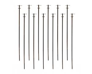 Game On Heavy 400mm Decoy Field Stakes 12 pack