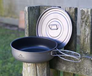 Trailmate Titanium 1 Litre Non-Stick Frying Pan *136 Grams Weight!