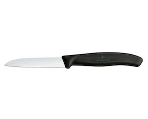 Victorinox Swiss Classic 8cm Black Pairing Knife | Straight Edge