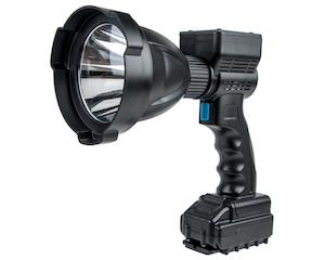 Night Saber 8000 Lumens Rechargeable & Corded Handheld 120mm 80w LED Spotlight