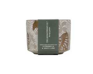 Gift: Therapy Garden Citronella Candle - 300g Zesty Lime