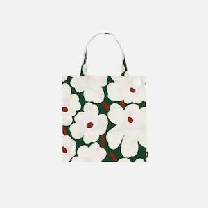 Unikko bag 44x43 cm - dark green