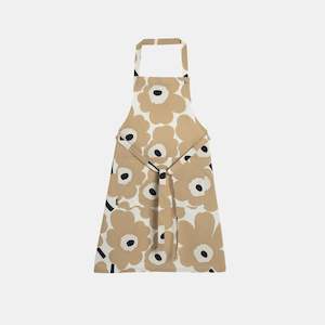 Pieni Unikko Apron - Beige