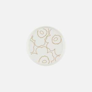 Oiva / Piirto Unikko plate 13,5 cm - gold