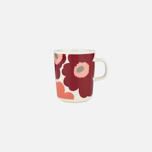 Oiva / Unikko mug 2,5 dl - dark cherry