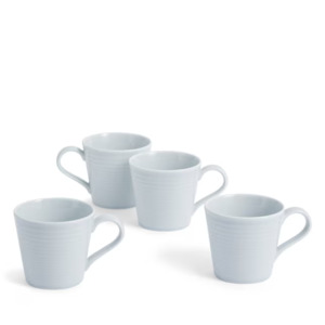 Gift: Gordon Ramsay Maze Light Grey Mugs (Set of 4)