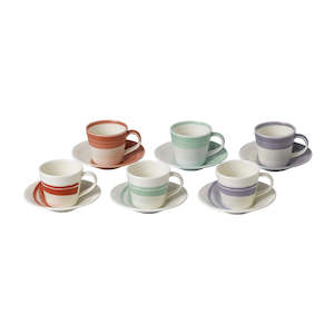 1815 BOLD Espresso Cup & Saucer 85ml (Set of 6)