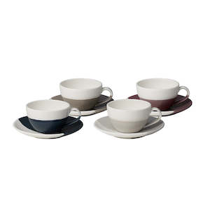 Gift: Coffee Studio Flat White Cup & Saucer Set of 4