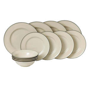 Gift: Gordon Ramsay Union Street Cafe Cream 12 Piece Set