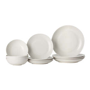 Gordon Ramsay Maze by Royal Doulton White 12 Piece Set