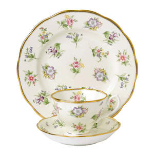 Royal Albert 100 Years Teaware Teacup, Saucer, Plate 1920