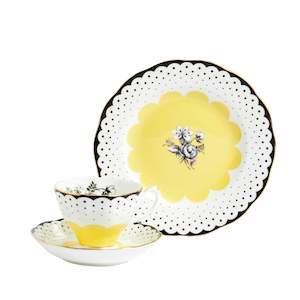 Royal Albert 100 Years Teacup, Saucer & 20cm Plate, 3 Piece Set, 1920s Wanda