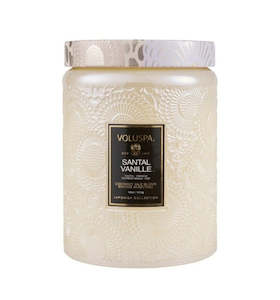 Gift: Santal Vanille Candle - 100hr