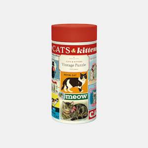 Cats & Kittens Vintage Puzzle - 1000 pieces