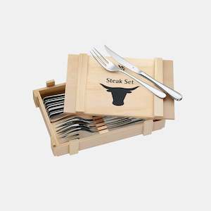 Gift: Steak Knives and Forks Set - 12pc