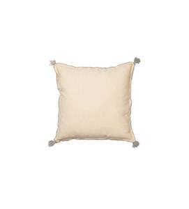 Cushion Tassel Cream Tan