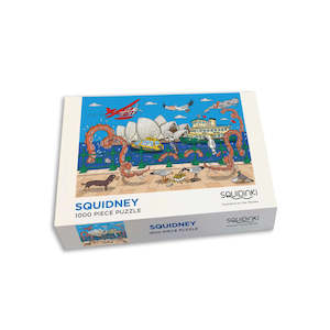 Gift: 1000 Piece Jigsaw Puzzles: Squidney