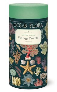 Ocean Flora 1000 Pce - Vintage Puzzle