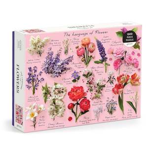 Gift: Language of Flowers 1000 Piece Puzzle