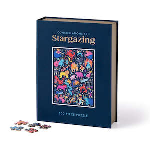 Gift: Constellations 101 - Stargazing 500 Piece Book Puzzle