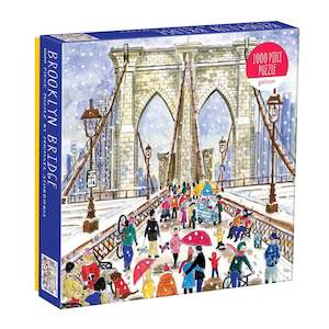 Gift: Michael Storrings Brooklyn Bridge 1000 Piece Puzzle