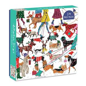 Gift: Winter Dogs 500 Piece Puzzle