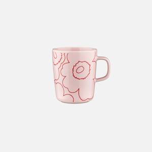 Oiva / Piirto Unikko mug 2,5 dl - pink, red