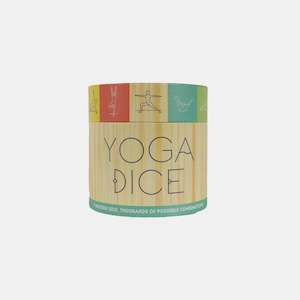 Gift: Yoga Dice : 7 Wooden Dice, Thousands of Possible Combinations!