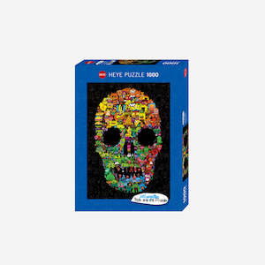 Gift: Doodle Skull - 1000 piece pizzle