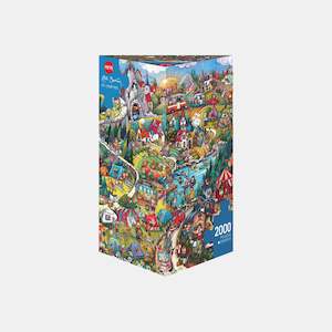 Gift: Berman Go Camping! - 2000 piece puzzle