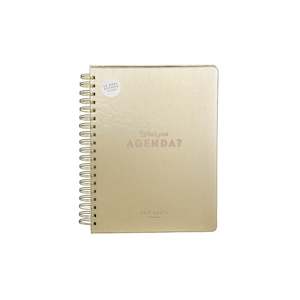 Agenda Planner Gold