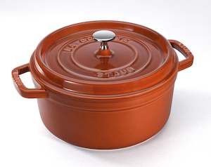 Gift: Staub Cocotte Round 28cm Cinnamon