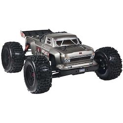 1/8 Outcast 6S 4WD BLX Stunt Truck Silver by ARRMA