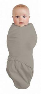 Baby Studio 0.2 TOG Bamboo Swaddlewrap - Warm Grey