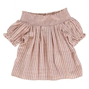 Peggy Ziggy Top - Rose Stripe