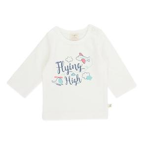 Tiny Twig Organic Long Sleeve Round Neck Tee - Flying High