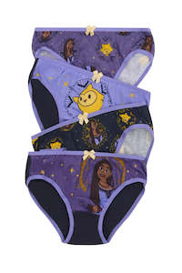 Rio Disney Girls 4 Pack Brief - Wish