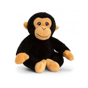 Keeleco 12cm Wild Animals Soft Plush Toy 3y+ - Monkey