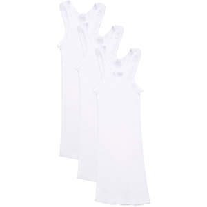 Bonds Baby Singlet Set 3 Pack - White