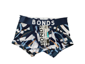 Bond Mens Fit Trunk - Navy Print