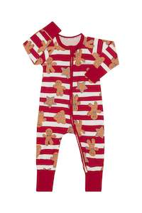 Bonds 2 Way Zip Wondersuit - Gingerbread Parade