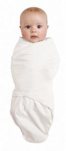 Baby Studio 0.2 TOG Bamboo Swaddlewrap - Bright White