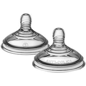 Tommee Tippee Advanced Anti-Colic Bottle Teats Fast Flow 2 Pack